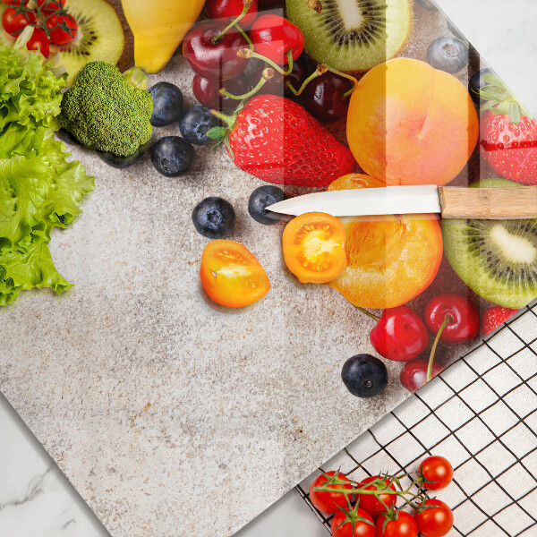 Kitchen worktop saver Holiday fruits