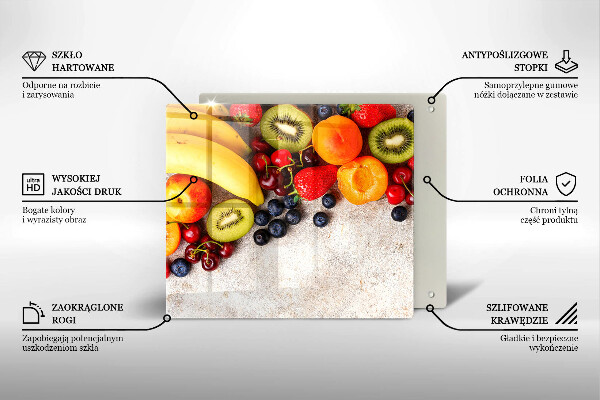 Kitchen worktop saver Holiday fruits