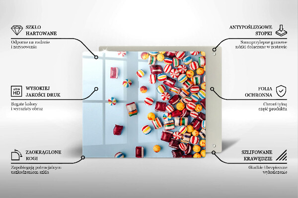 Kitchen worktop saver Colorful candies