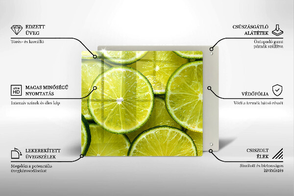 Worktop saver Lime slices