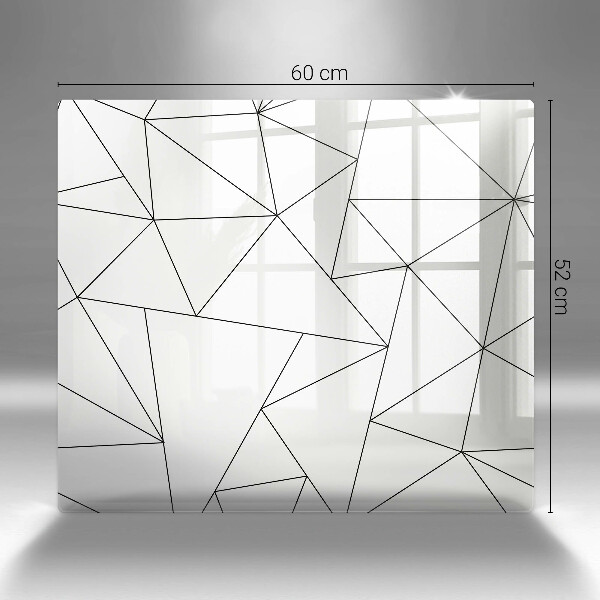 Worktop saver White triangles