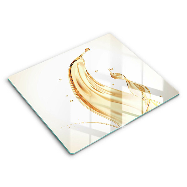 Glass kitchen board Olive oil