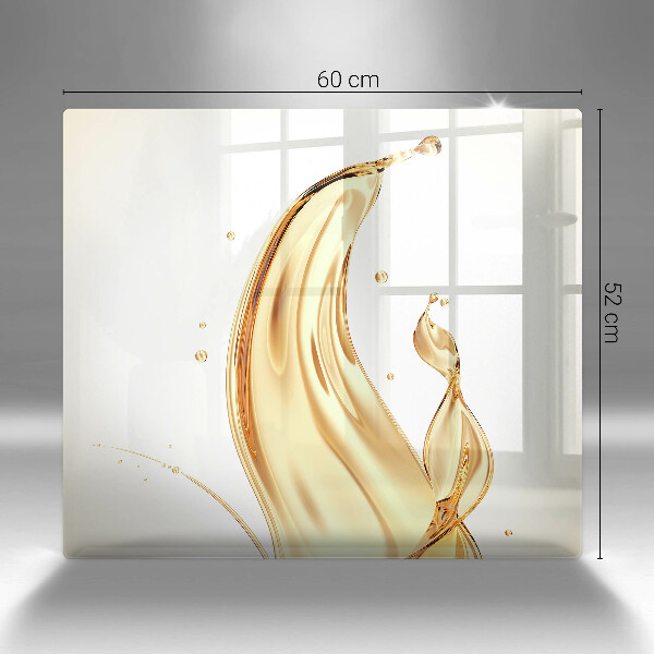 Glass kitchen board Olive oil