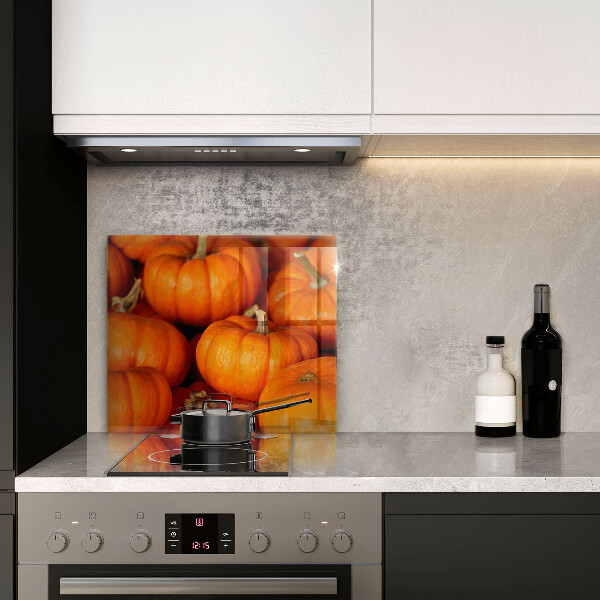 Glass kitchen board Pumpkins