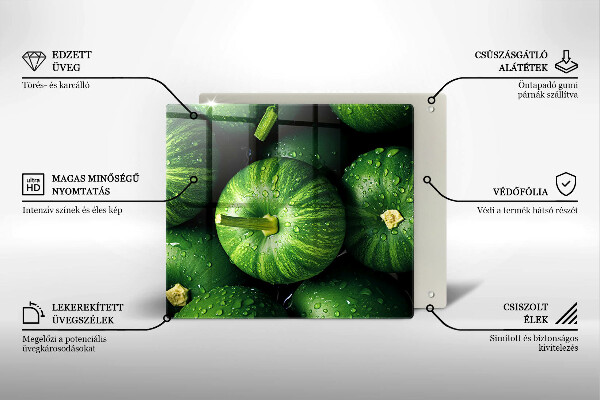 Worktop saver Green pumpkins