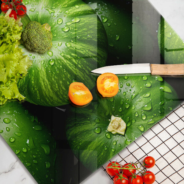 Worktop saver Green pumpkins