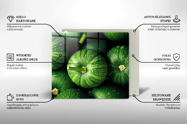 Worktop saver Green pumpkins