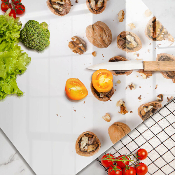 Worktop saver Nuts on a white background