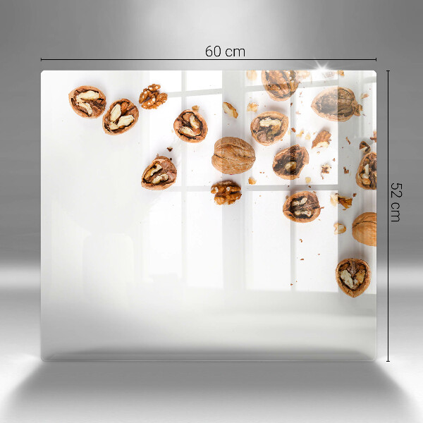 Worktop saver Nuts on a white background