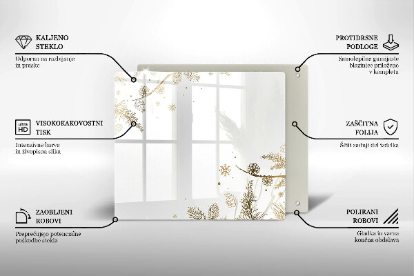 Worktop saver Winter decorations