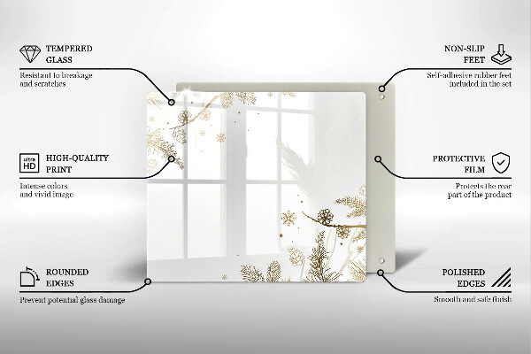 Worktop saver Winter decorations