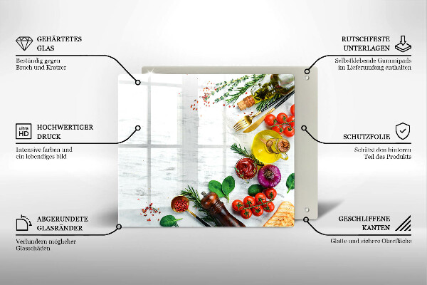 Worktop saver Vegetables and spices