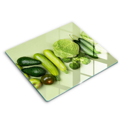 Worktop saver Green fruits and vegetables