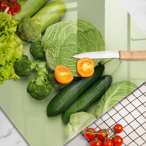 Worktop saver Green fruits and vegetables