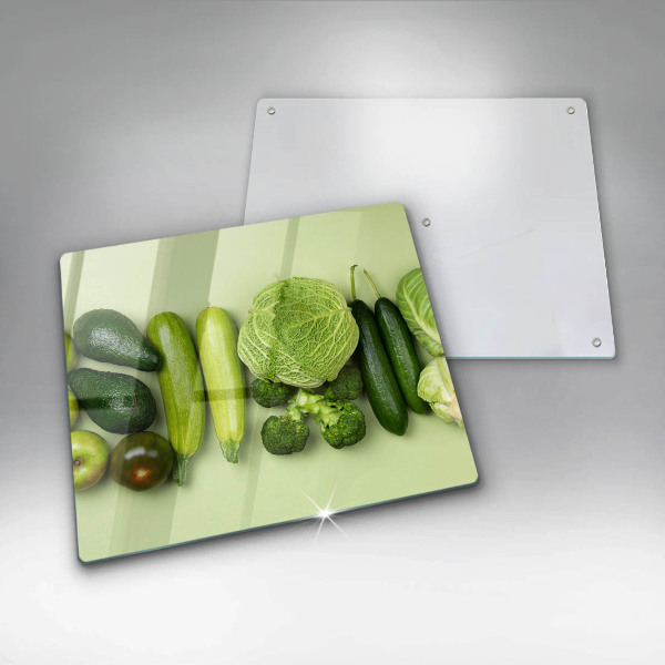Worktop saver Green fruits and vegetables