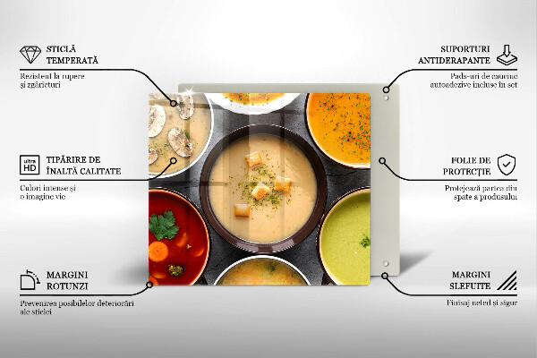 Worktop saver Colorful soups