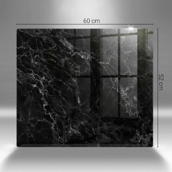 Induction hob cover Elegant marble