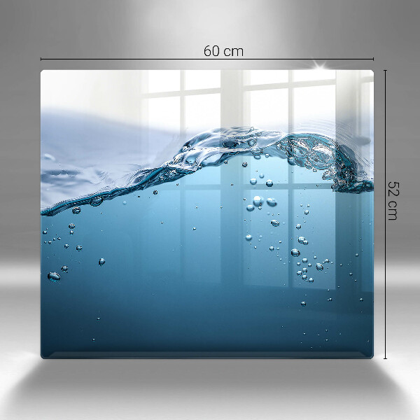 Kitchen worktop saver Blue water