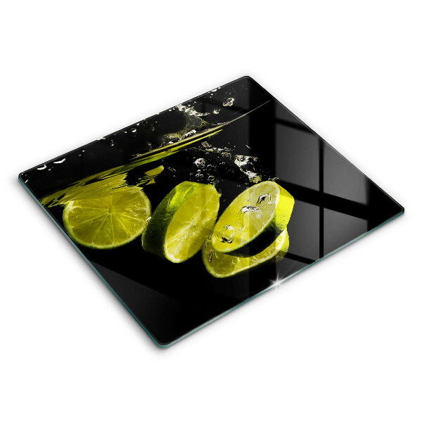 Induction hob cover Lime in water