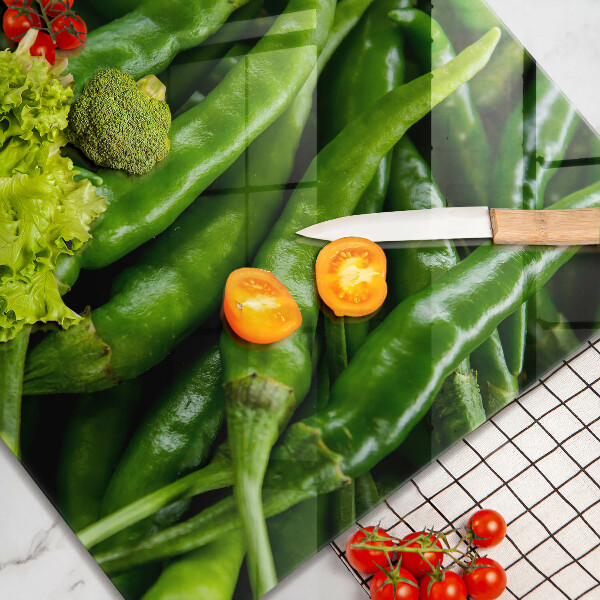 Induction hob cover Pods peas