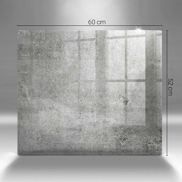 Induction hob cover Concrete texture
