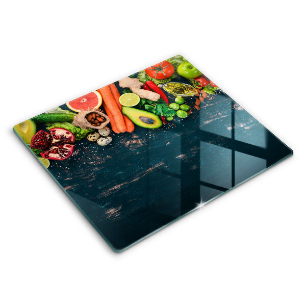 Induction hob cover Fruits and vegetables