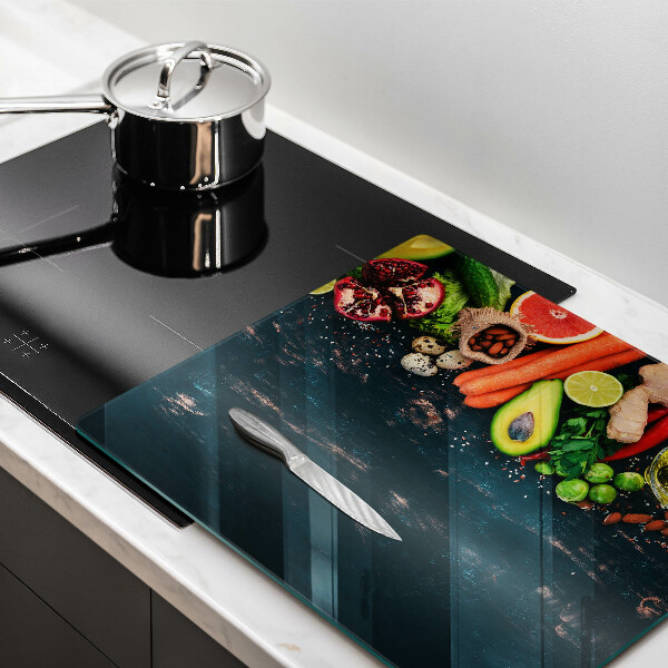 Induction hob cover Fruits and vegetables