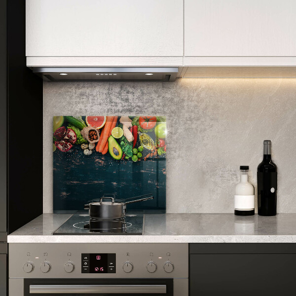 Induction hob cover Fruits and vegetables