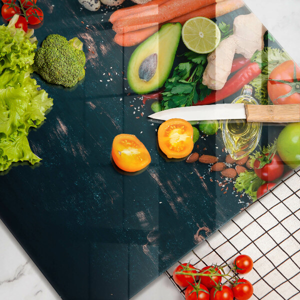 Induction hob cover Fruits and vegetables