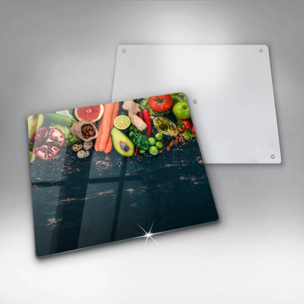 Induction hob cover Fruits and vegetables