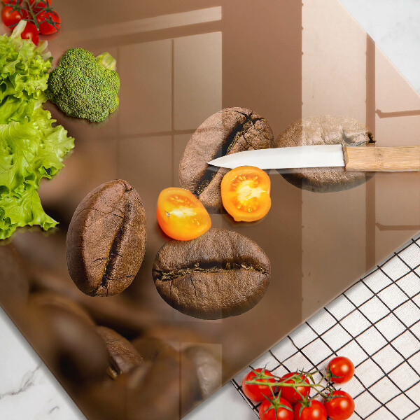 Induction hob cover Coffee beans