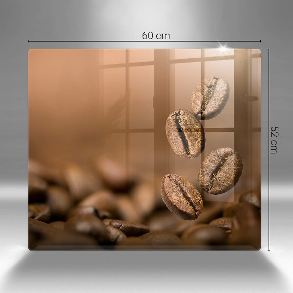 Induction hob cover Coffee beans