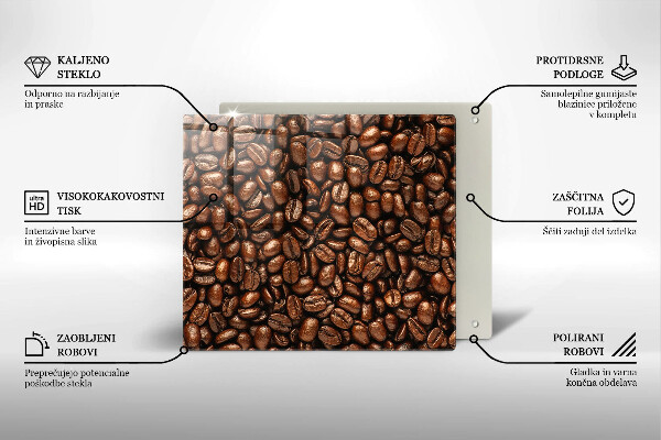 Kitchen worktop cover Coffee beans