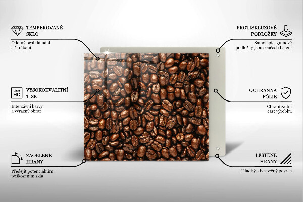 Kitchen worktop cover Coffee beans