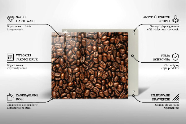 Kitchen worktop cover Coffee beans