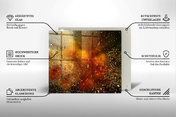 Kitchen worktop saver Colorful spices