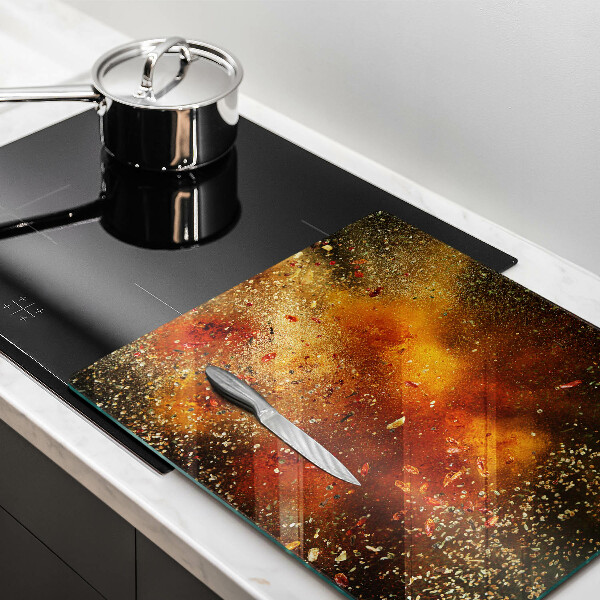 Kitchen worktop saver Colorful spices