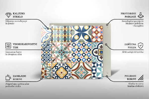 Worktop saver Decorative tiles