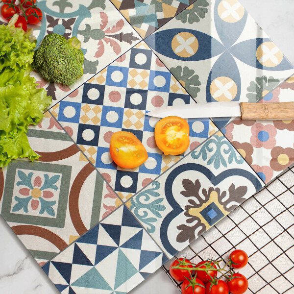 Worktop saver Decorative tiles