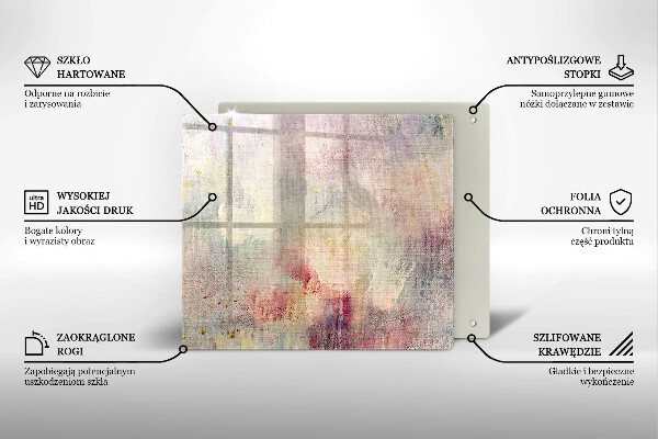 Worktop heat protector Background of paint texture