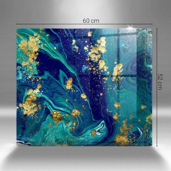 Worktop saver Abstraction with gold