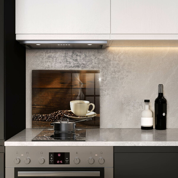 Kitchen worktop saver Coffee cup wood