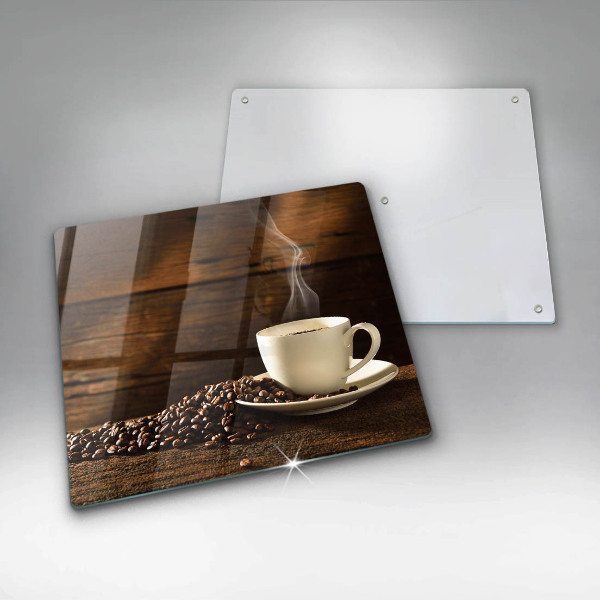 Kitchen worktop saver Coffee cup wood