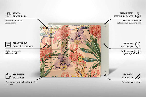 Kitchen worktop saver Flaminga illustration