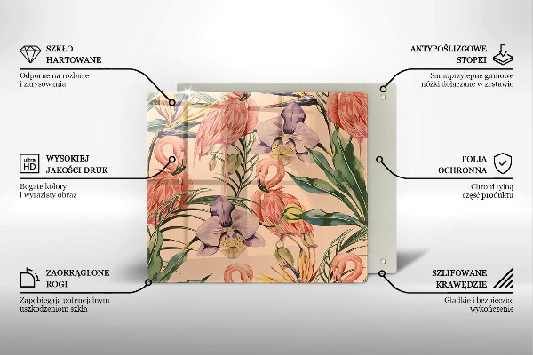 Kitchen worktop saver Flaminga illustration