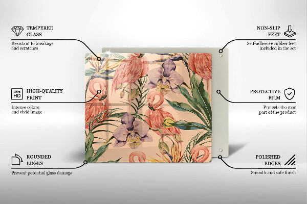 Kitchen worktop saver Flaminga illustration