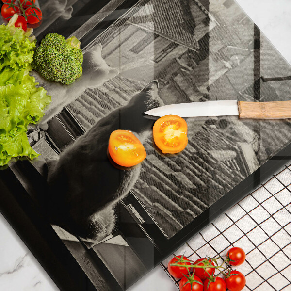 Worktop saver Cats city and window
