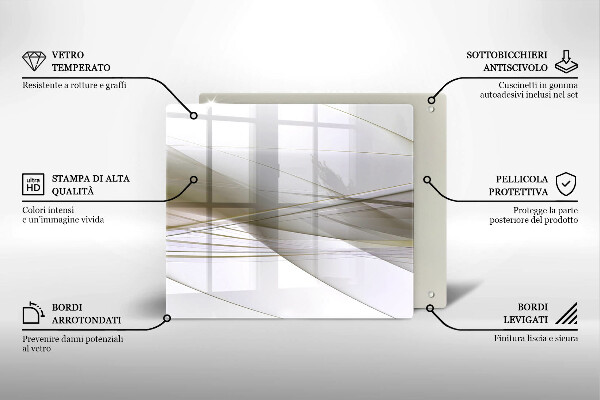 Kitchen worktop saver Abstraction Design lines