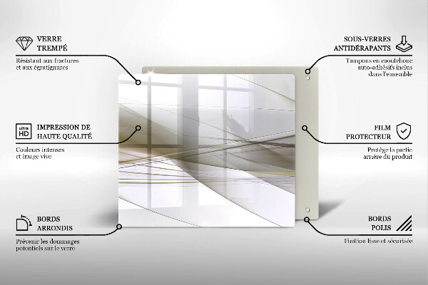 Kitchen worktop saver Abstraction Design lines