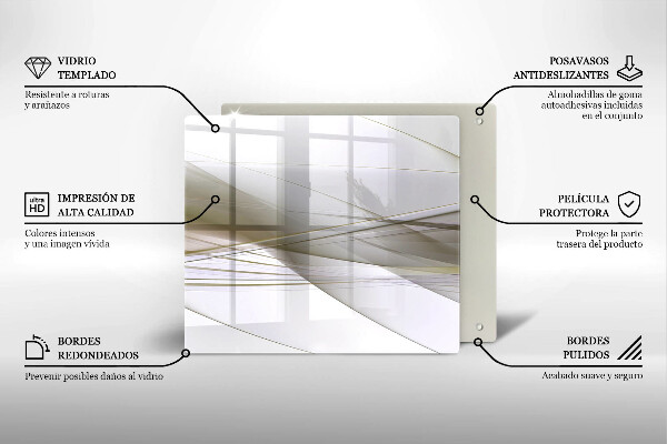 Kitchen worktop saver Abstraction Design lines